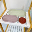 The Catch All Tray Set in Mint Green, Purple & Plum