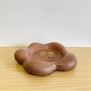 Flower Dish - Scoria Red