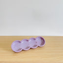 * Seconds Sale * Bubble Incense Holder & Tray - Solid Purple