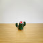 Mini Cactus Ornament w/ Light Purple Flower