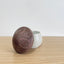Mushroom Jar w/ Scoria Red Top