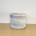 15cm Round Pot - White, Gumdrop & Purple