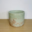 Textured 15cm Round Pot - Mint Green & Desert Tan