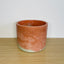 Textured 15cm Round Pot - Coral & Mint Green #2