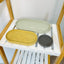 The Catch All Tray Set in Mint Green, Yellow & Charcoal
