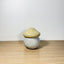 Mushroom Jar w/ Yellow Top