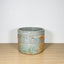 15cm Round Pot - Grey, Marigold & Light Blue