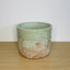 Textured 15cm Round Pot - Mint Green & Desert Tan