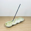 Bubble Incense Holder & Tray - Green & White