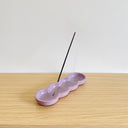 * Seconds Sale * Bubble Incense Holder & Tray - Solid Purple
