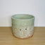 Textured 15cm Round Pot - Mint Green & Desert Tan
