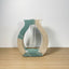 JMC Silhouette Vase - Gumdrop & Beige