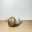 Mushroom Jar w/ Brown Top