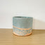 Textured 15cm Round Pot - Gumdrop & Desert Tan