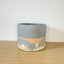 Textured 15cm Round Pot - Gumdrop, Mint Green & Desert Tan