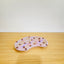 Floral Abstract Tray #2 - Lilac Wash Glaze w/ Dark Purple Flowers
