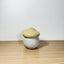 Mushroom Jar w/ Yellow Top