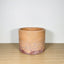 15cm Round Pot - Marigold, Plum & Purple