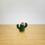 Mini Cactus Ornament w/ Light Purple Flower
