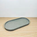 Oval Tray - Large - Grey #2 - * Seconds Sale w/ Small Blemish *