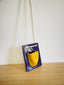 Hanging Pocket Vase - Aubergine & Golden Yellow