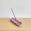* Seconds Sale * Bubble Incense Holder & Tray - Solid Purple