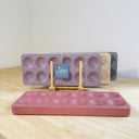 Egg Tray for a dozen eggs - Deep Red