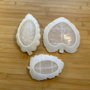 Silicone Mold Destash - Set of 3 Leaf Tray & Dish Molds, 3 Pack