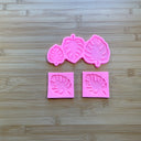 Silicone Mold Destash - Monsterra Leaf Molds, 3 Pack