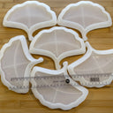Silicone Mold Destash - Ginkgo Leaf Tray Molds, 6 Pack