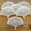 Silicone Mold Destash - Ginkgo Leaf Tray Molds, 6 Pack