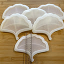 Silicone Mold Destash - Ginkgo Leaf Tray Molds, 6 Pack