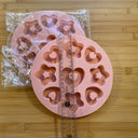 Silicone Mold Destash - Stars & Hearts Molds, 2 Pack