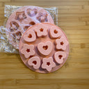 Silicone Mold Destash - Stars & Hearts Molds, 2 Pack