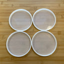 Silicone Mold Destash - Circle Coaster Molds, 4 Pack