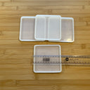 Silicone Mold Destash - Square Coaster Molds, 4 Pack
