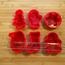 Silicone Mold Destash - Christmas Theme Molds, 6 Pack