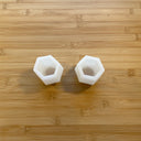 Silicone Mold Destash - Small Hexagon Pot Molds, 2 Pack