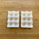 Silicone Mold Destash - Egg Tray Molds for 6 eggs, 2 Pack