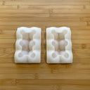 Silicone Mold Destash - Egg Tray Molds for 6 eggs, 2 Pack