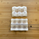 Silicone Mold Destash - Egg Tray Molds for 6 eggs, 2 Pack