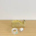 Tape Dispenser - Yellow w/ speckle sand finish