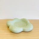 * Seconds Sale * Flower Dish - Mint Green / Small Blemish