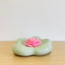 * Seconds Sale * Flower Dish - Mint Green / Small Blemish