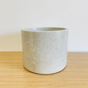 15cm Round Pot - Textured White Speckle #2