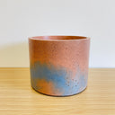 15cm Round Pot - Red Rock & Blue