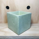 10cm Square Pot - Pastel Green