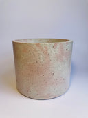 15cm Round Pot - White & Light Pink